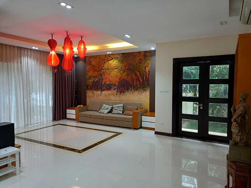 450sqm , 3 bedrooms fully furnished villa in Vuon Mai 4