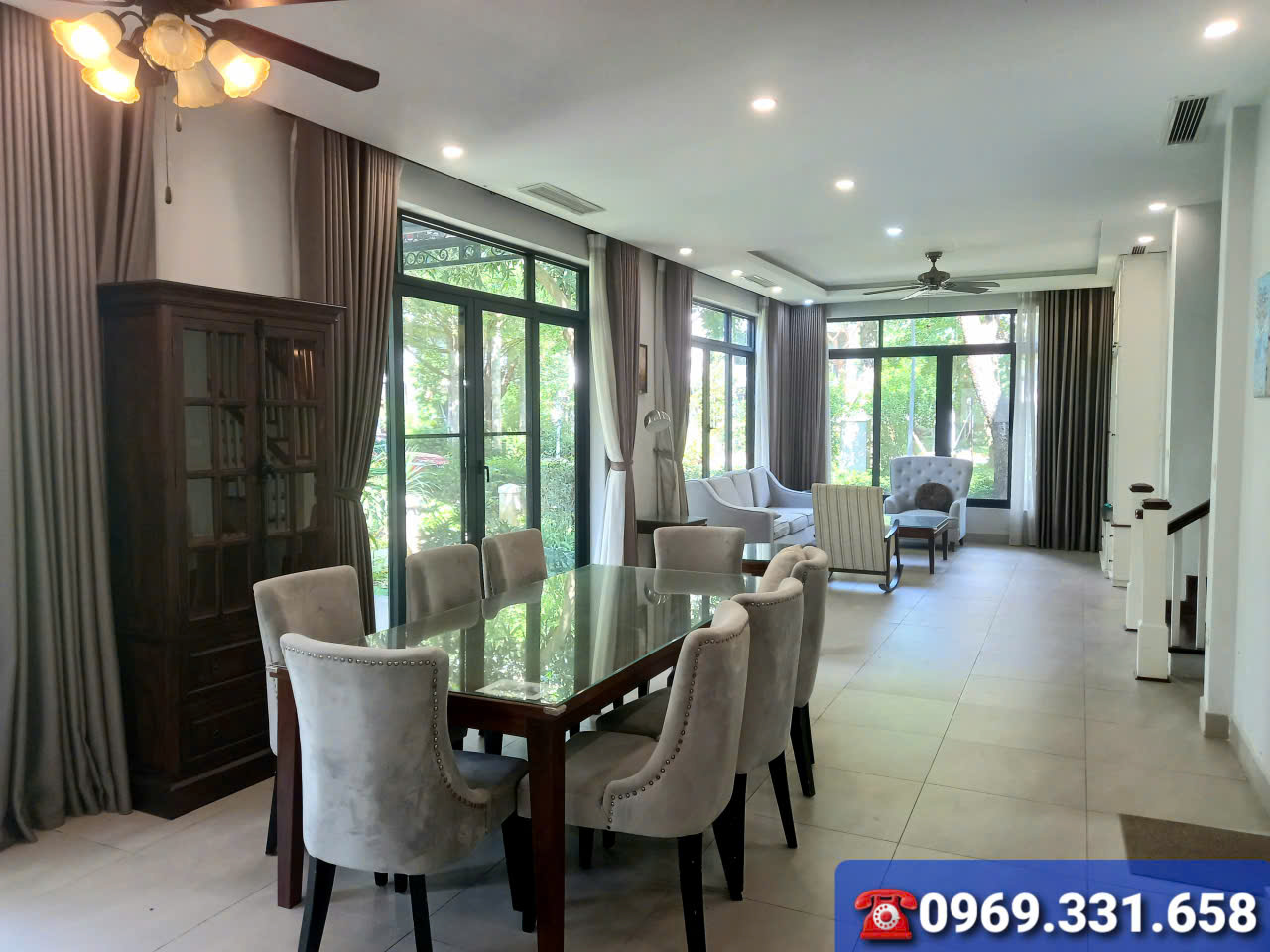Biệt thự giá rẻ 3 phòng ngủ, đủ đồ bên khu Marina Ecopark cho thuê 6