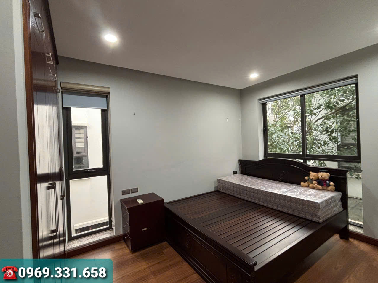 Biệt thự song lập 5 phòng ngủ, đủ đồ giá tốt bên Mimosa Ecopark cho thuê 7