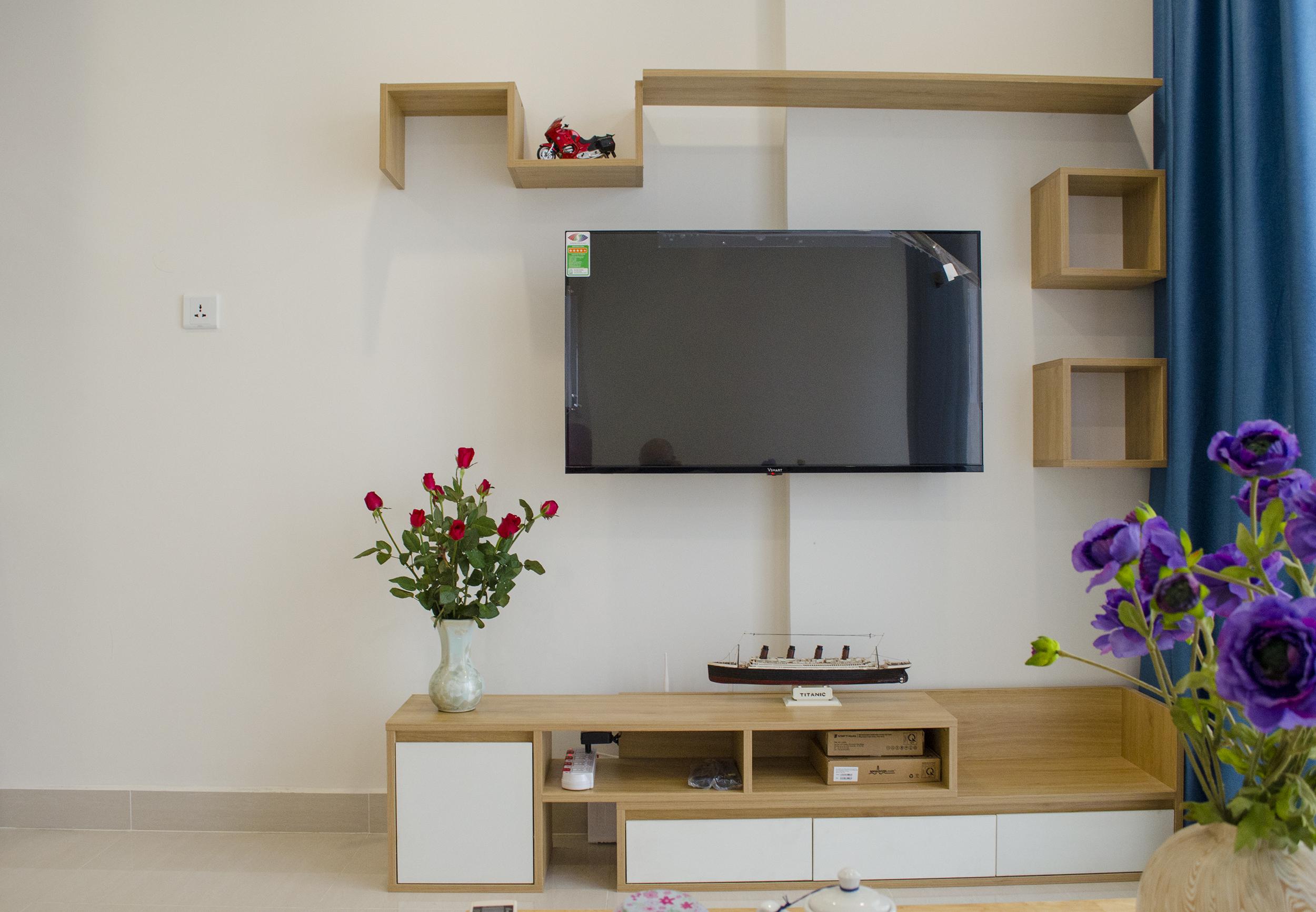 Cần cho thuê căn hộ 1 phòng ngủ toà R2.03 Vinhomes Ocean Park diện tích 43m2 full đồ mới view đẹp 3