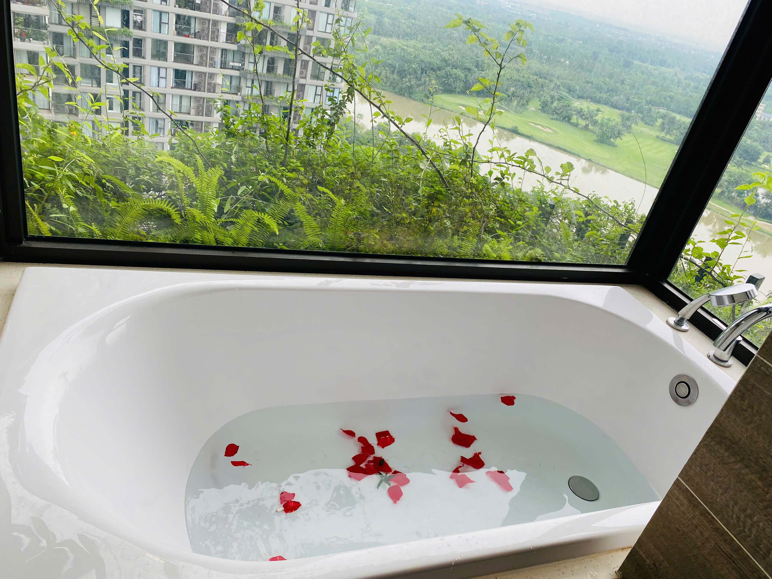căn hộ 2 phòng ngủ giá tốt tòa R1 Onsen Ecopark cho thuê 8