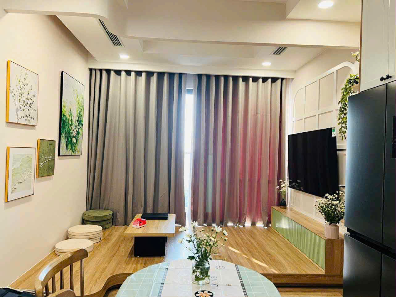 Căn hộ 3 phòng ngủ, full đồ bên tòa Haven park cho thuê 1