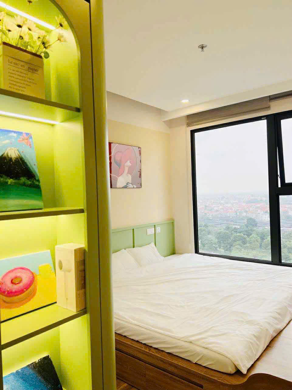 Căn hộ 3 phòng ngủ, full đồ bên tòa Haven park cho thuê 10