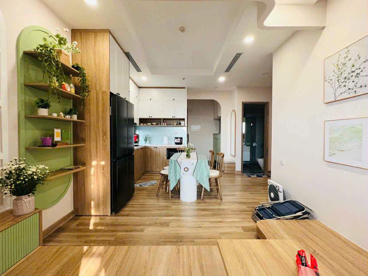 Căn hộ 3 phòng ngủ, full đồ bên tòa Haven park cho thuê 4