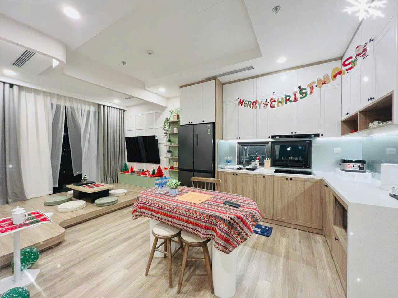 Căn hộ 3 phòng ngủ, full đồ bên tòa Haven park cho thuê 7