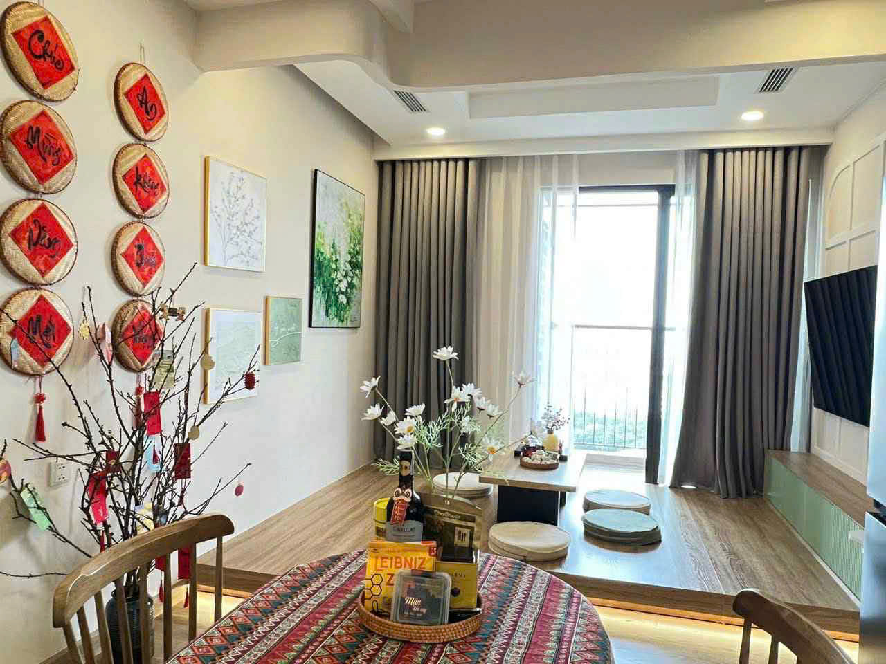 Căn hộ 3 phòng ngủ, full đồ bên tòa Haven park cho thuê 8