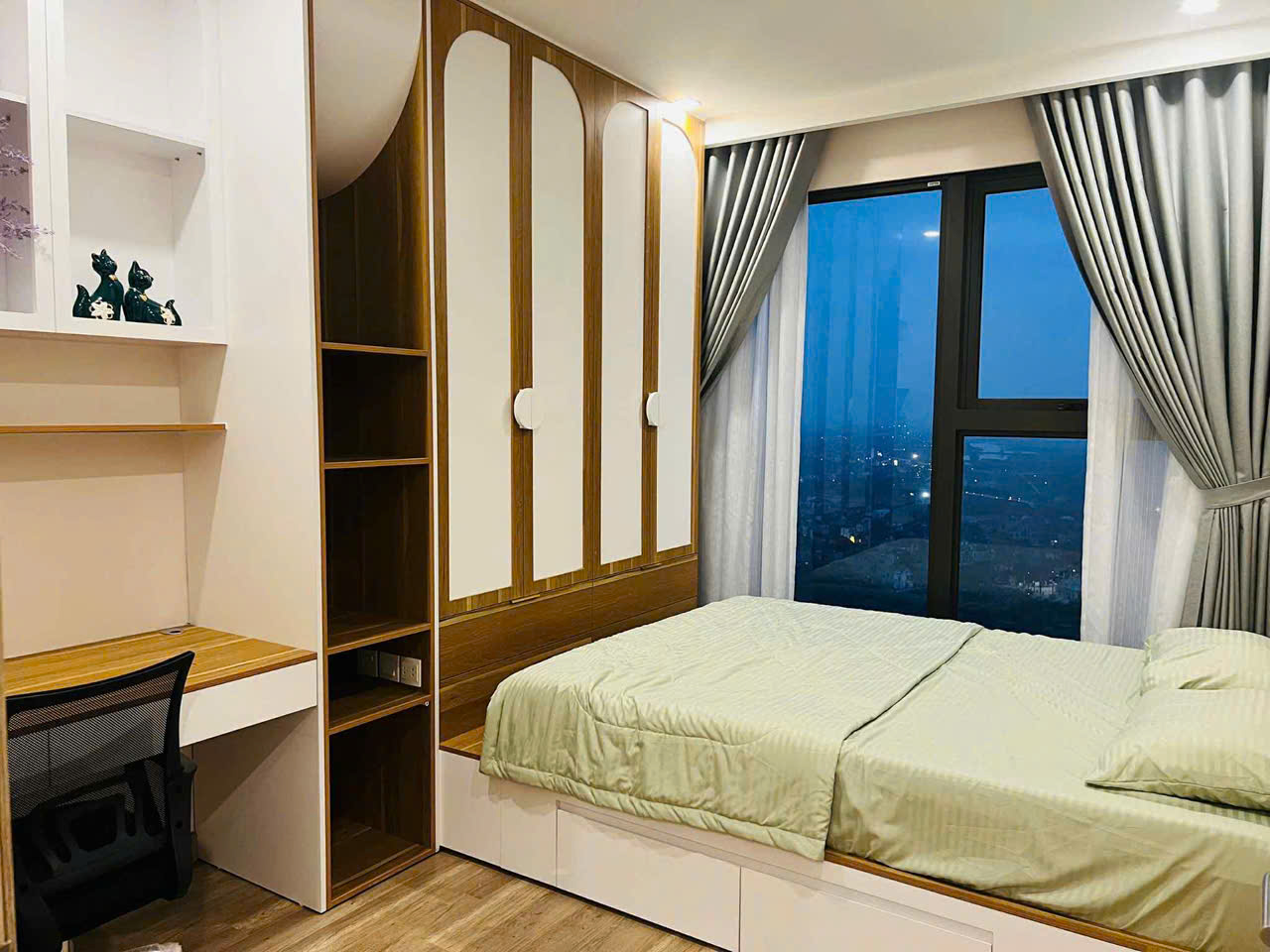 Căn hộ 3 phòng ngủ,full đồ tầng cao bên tòa Haven Park Ecopark cần cho thuê 7