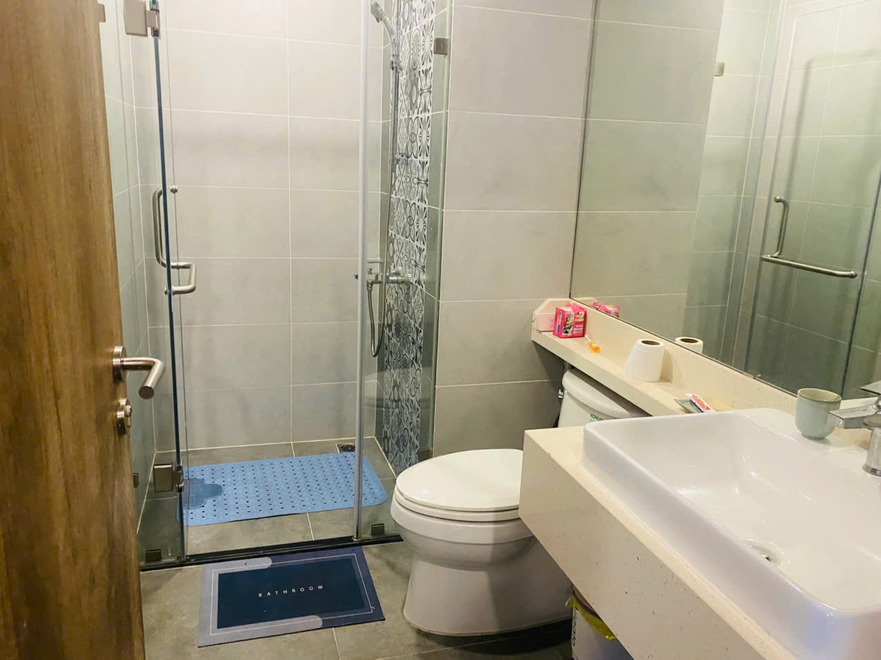 Căn hộ 94m2, 3 phòng ngủ, đủ đồ tầng trung bên tòa Solforest Ecopark cho thuê 7