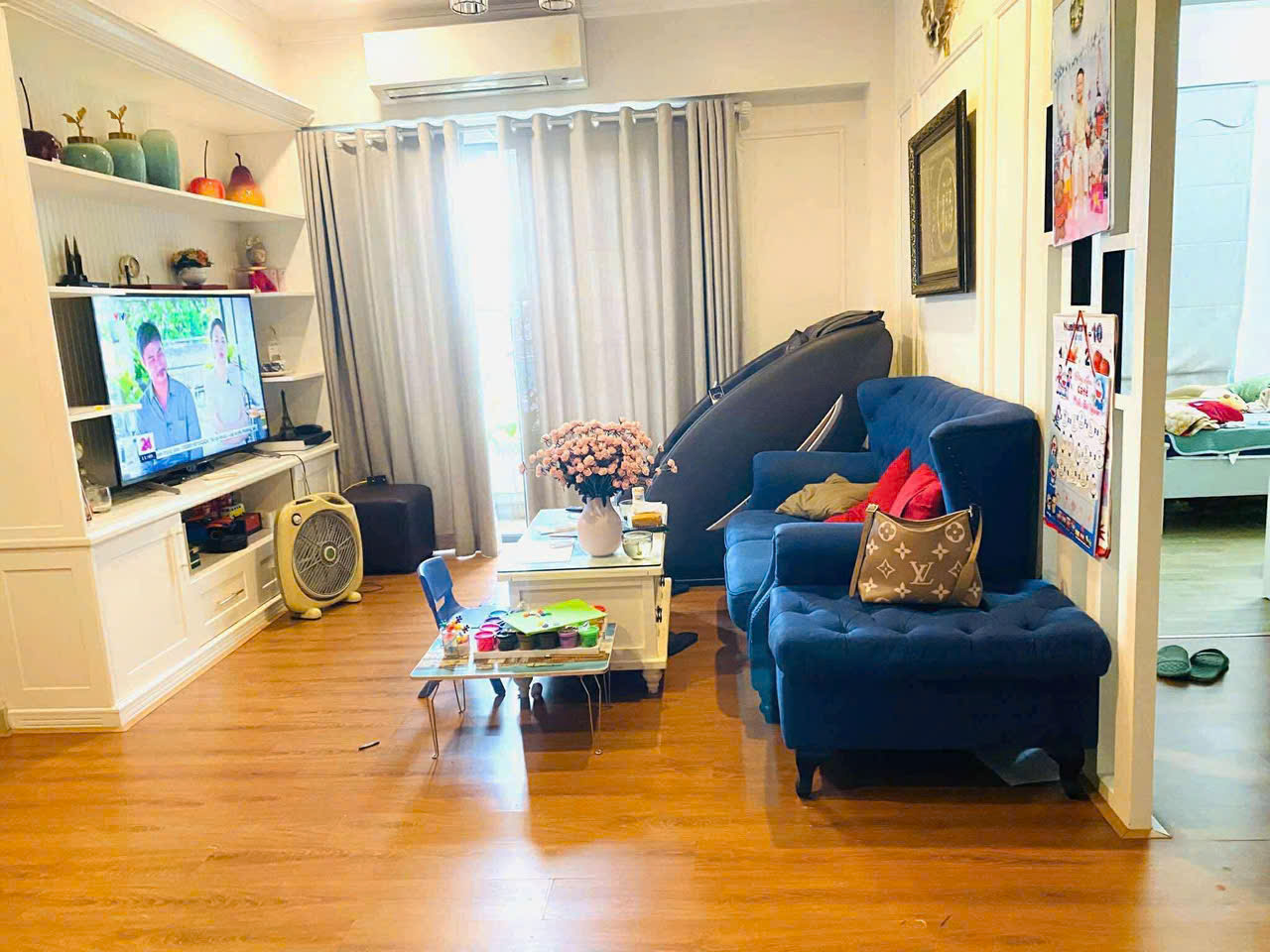 Căn hộ đầy đủ đồ,3 phòng ngủ bên tòa Sky3 Ecopark cần cho thuê 1