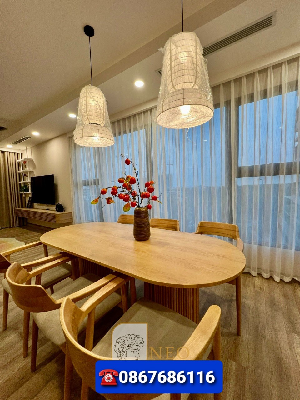 Căn hộ nội thất đẹp cần cho thue tại tòa H2 Haven Park Ecopark 5