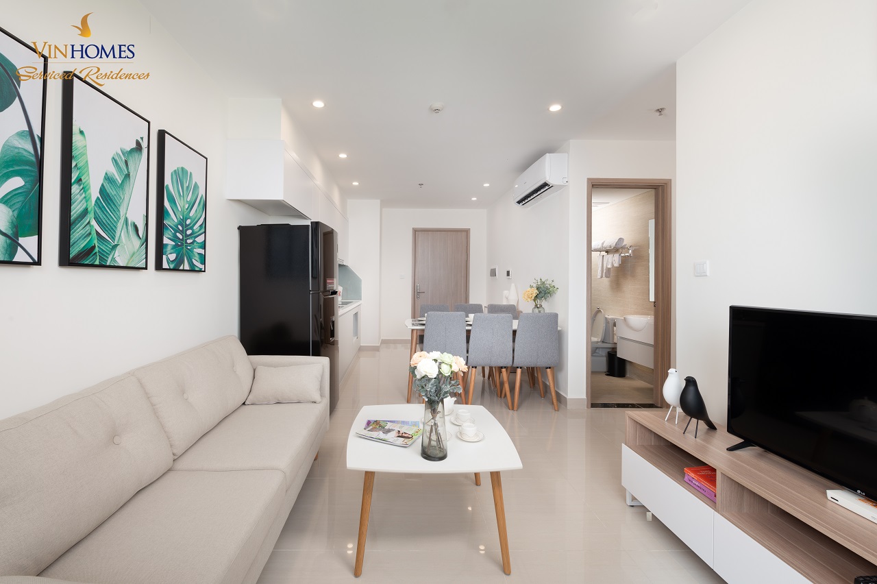 Chủ nhà muốn cho thuê căn hộ 2 phòng ngủ Vinhomes Ocean Park phân khu S2.16 diện tích 64m2 full đồ vào ở luôn 2