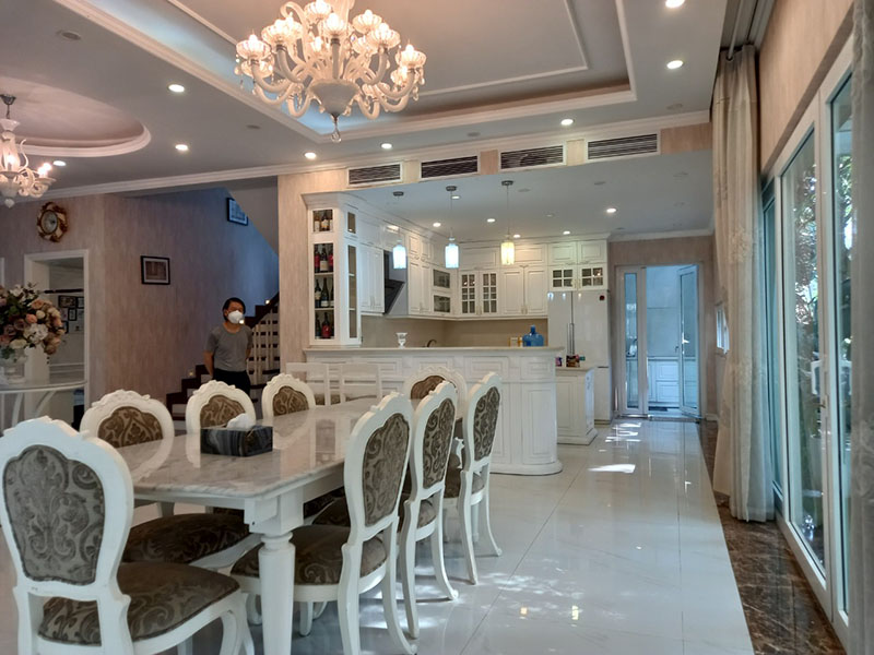 Fully furnished villa in Vuon Mai near Spring Park 3