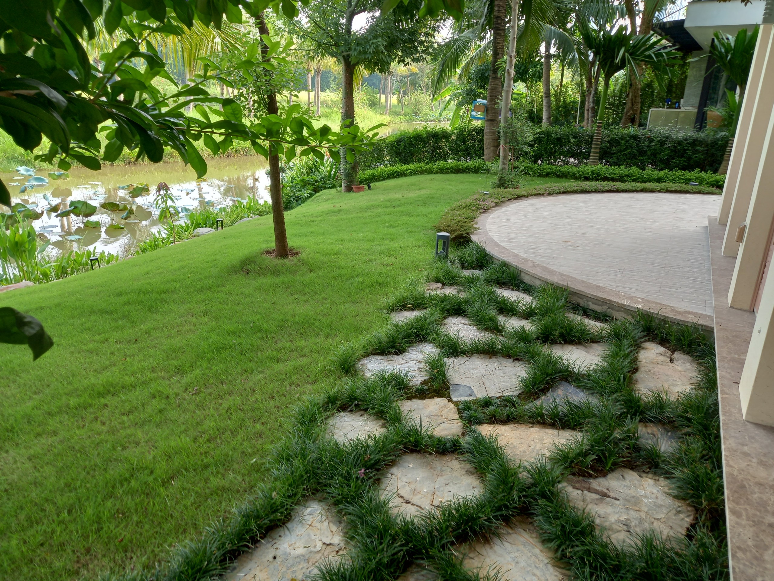Green villa with 4 bedrooms in Park river 1