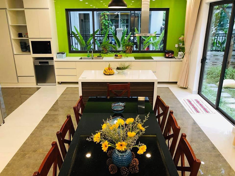 Modern 3 bedrooms villa with nice garden and furniture 10