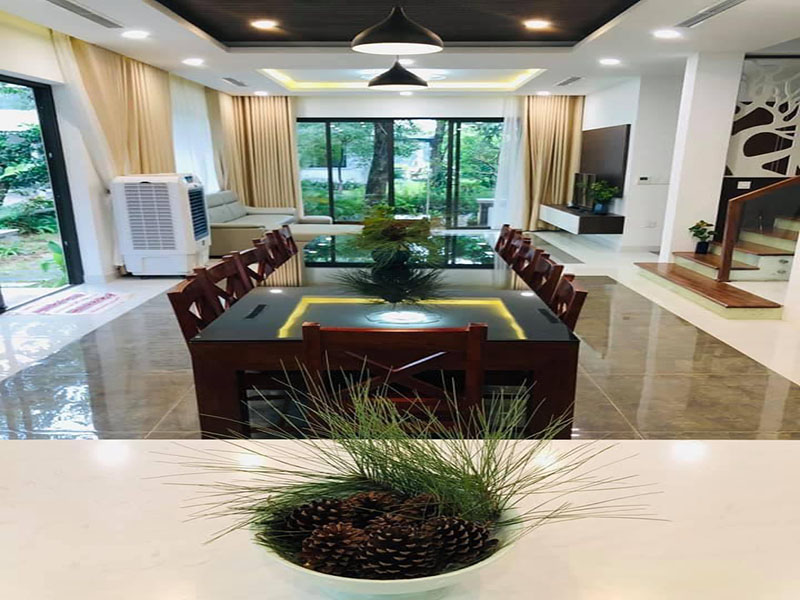 Modern 3 bedrooms villa with nice garden and furniture 8