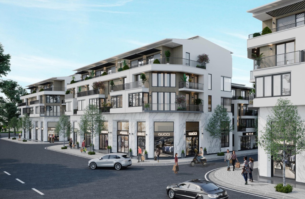 BÁN CĂN GÓC NHÀ PHỐ THỦY TRÚC ECOPARK. CÓ SÂN VƯỜN
