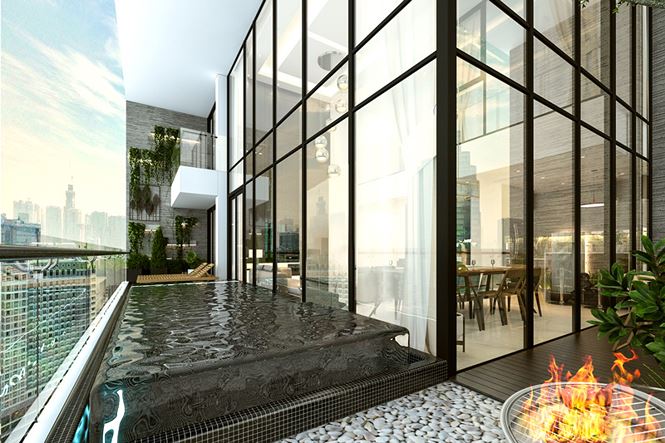 Bán căn Penthouse diện tích: 276m2 Grand Park Premium hướng chính Tây Ecopark view Panorama