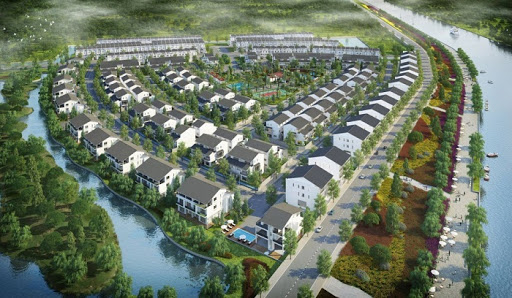 Biệt thự Park River Ecopark Văn Giang, Hưng Yên DT 225m2 căn góc bán với giá 18 tỷ