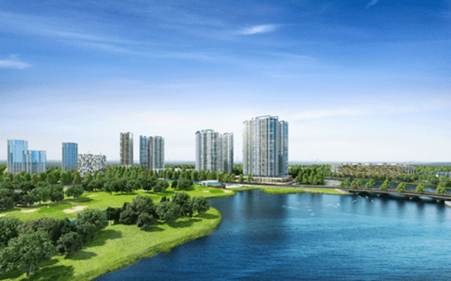 Căn hộ sân vườn 2 ngủ cho thuê giá ưu đãi chỉ 12 triệu/1 tháng tại tòa Lake 2, chung cư Aquabay KĐT Ecopark