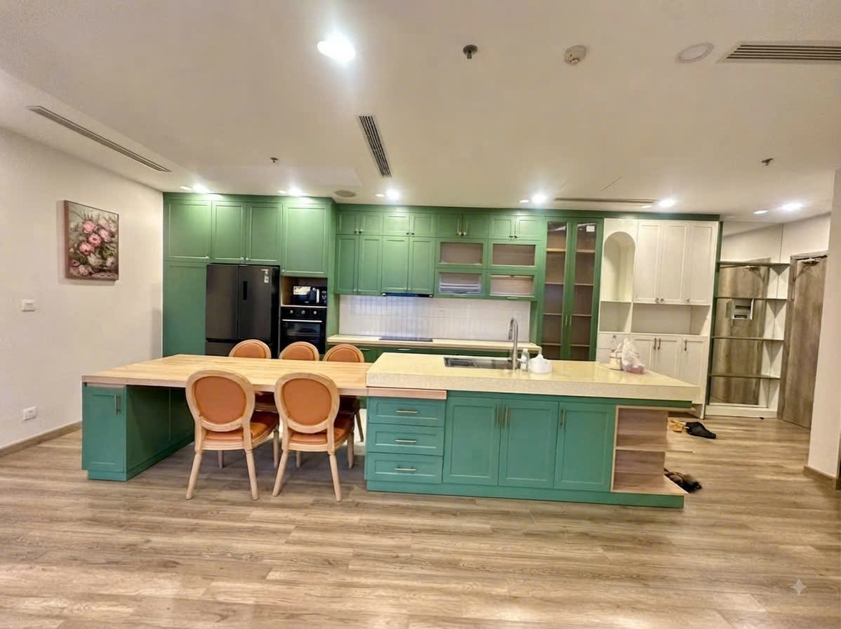 Căn hộ tầng cao tòa H1 Haven Park Ecopark 3 phòng ngủ, full nội thất, view thoáng cho thuê