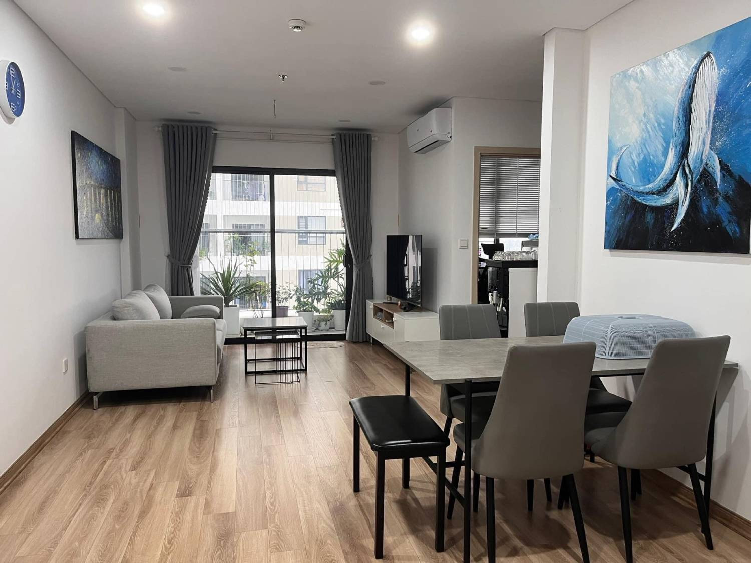 Chính chủ cần cho thuê căn hộ 1 ngủ diện tích 38m2 đủ đồ tầng cao view thoáng toà S1.02 Vinhomes Ocean Park 1