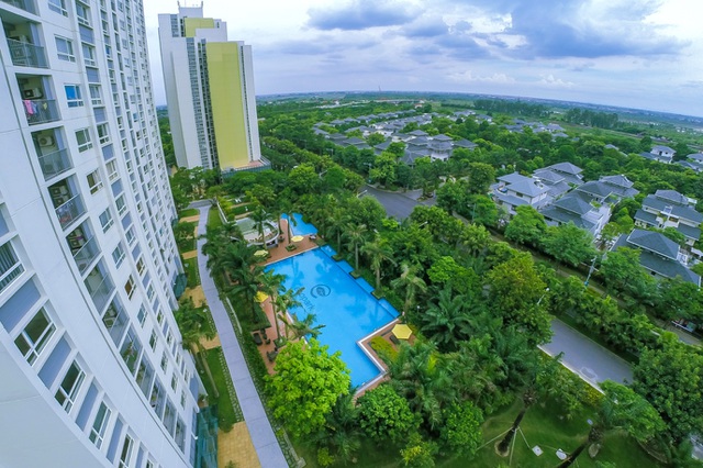 Chính chủ cho thuê căn hộ 92m2/3PN đủ đồ khu Rừng Cọ Xanh Ecopark - Tầng trung view nội khu