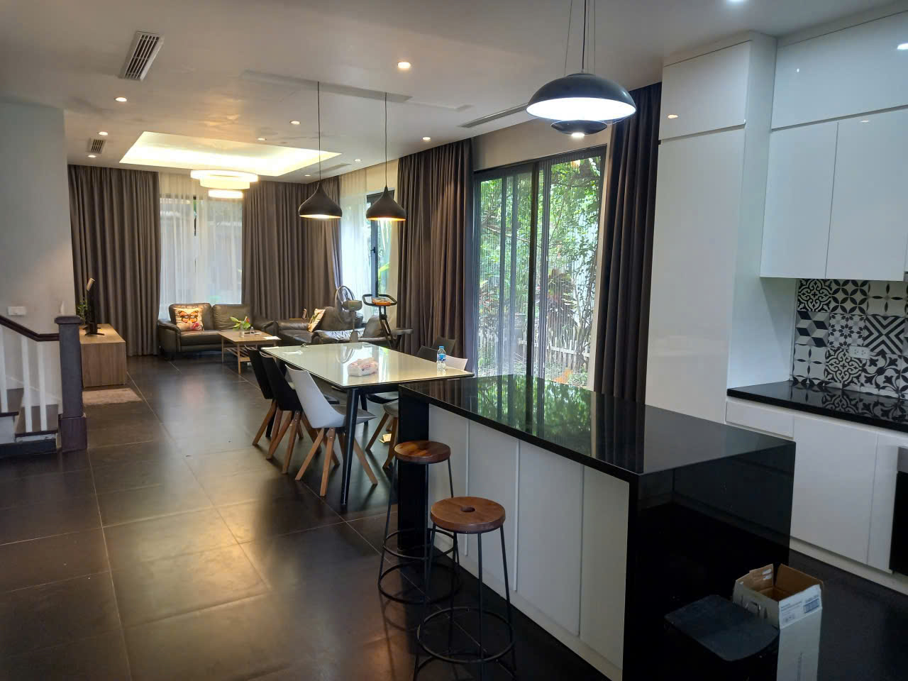 CHO THUÊ BIỆT THỰ SONG LẬP MIMOSA ECOPARK – 189M2, FULL NỘI THẤT CAO CẤP, 4PN