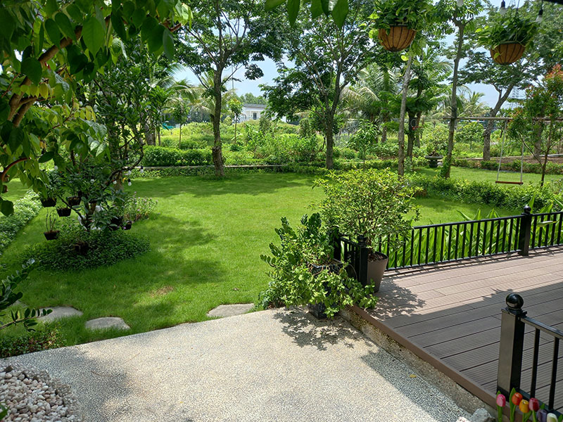 Villa has large garden 500sqm for rent 1