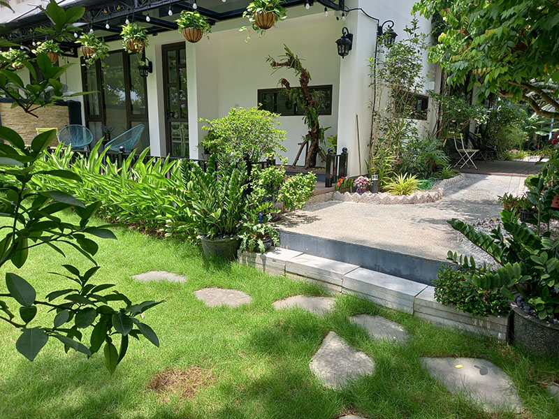Villa has large garden 500sqm for rent 3