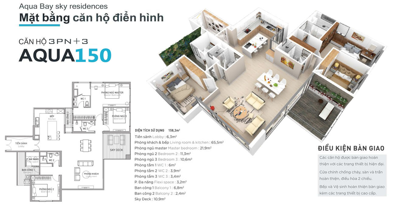 Căn hộ AQUA150