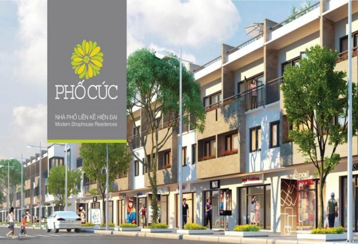 Shophouse liền kề phố Cúc Ecopark 