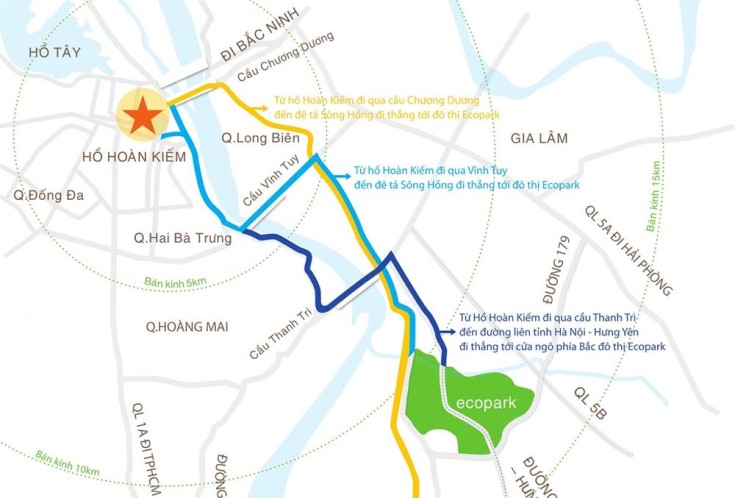 Vị trí phân khu Spring Valley