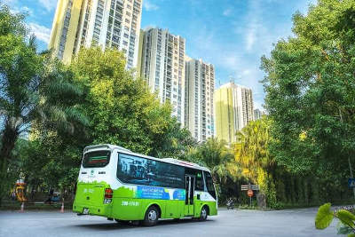 Xe bus dành cho cư dân Ecopark
